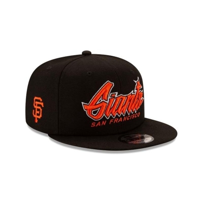 San Francisco Giants Gorra | New Era MLB Slab 9fifty Snapback Cap Mexico - Negros
